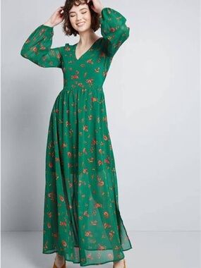 ModCloth Blissful Beginnings Maxi Dress